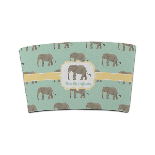 Custom Elephant Coffee Cup Sleeve (Personalized)