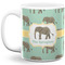 Elephant Coffee Mug - 11 oz - Full- White
