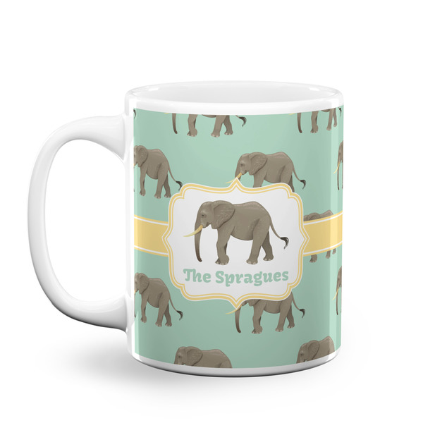 Custom Elephant Coffee Mug (Personalized)