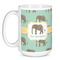 Elephant Coffee Mug - 15 oz - White