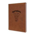 Elephant Leatherette Journal (Personalized)