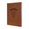 Elephant Cognac Leatherette Journal - Main
