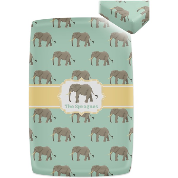 Elephant Crib Fitted Sheet - Apvl