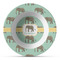 Elephant Plastic Bowl - Microwave Safe - Composite Polymer (Personalized)