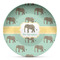 Elephant DecoPlate Oven and Microwave Safe Plate - Main