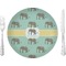 Elephant Glass Lunch / Dinner Plate 10" (Personalized)
