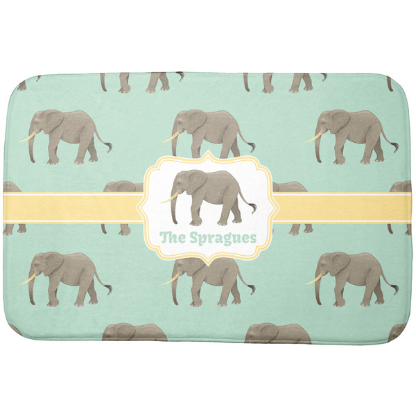 Custom Elephant Dish Drying Mat (Personalized)