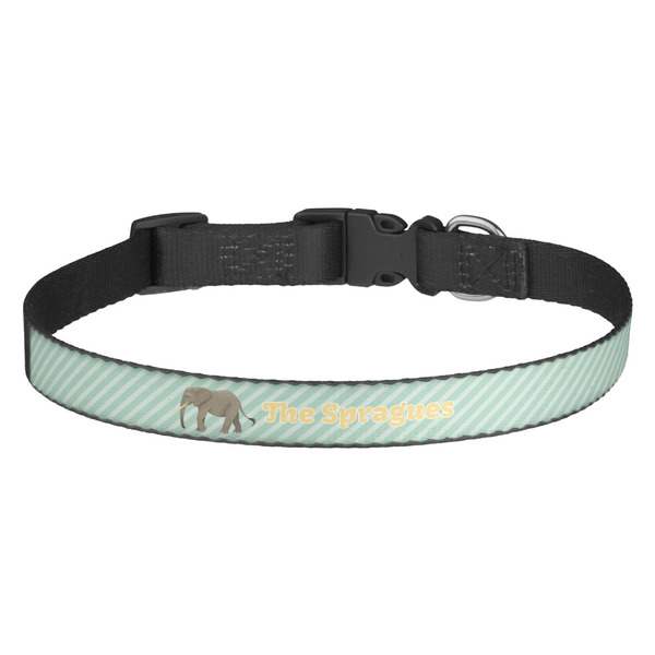 Custom Elephant Dog Collar - Medium (Personalized)