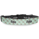 Elephant Deluxe Dog Collar (Personalized)