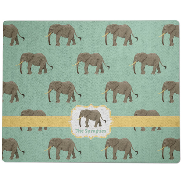 Elephant Dog Food Mat - Large without Bowls