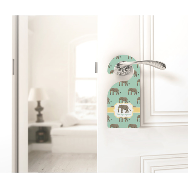 Elephant Door Hanger - LIFESTYLE
