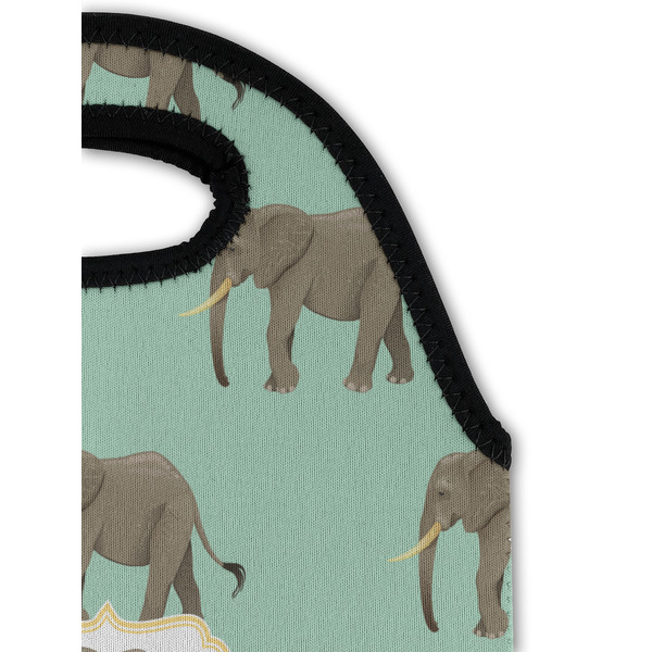 Elephant Double Wine Tote - Detail 1 (new)