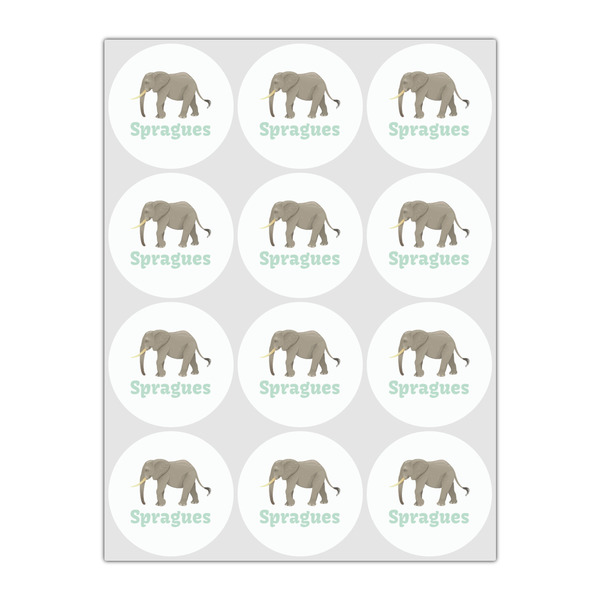 Elephant Drink Topper - Small - Set of 12