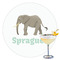 Elephant Drink Topper - XLarge - Single with Drink