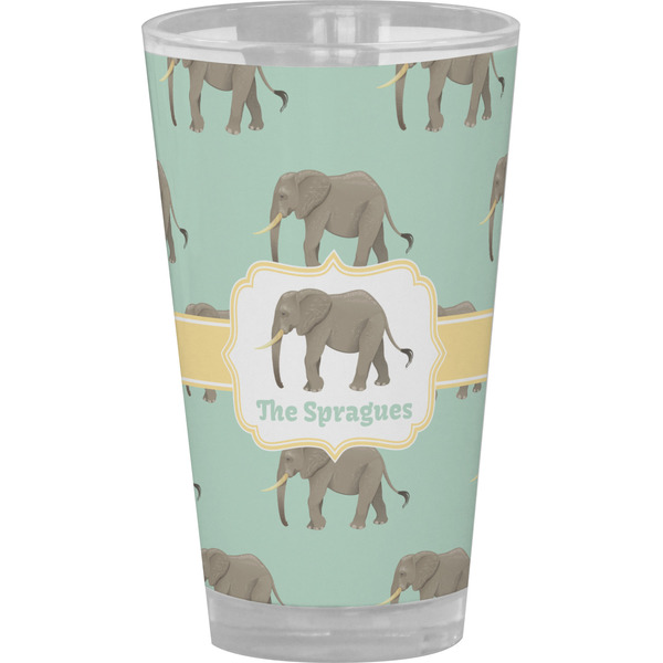 Custom Elephant Pint Glass - Full Color (Personalized)
