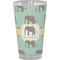 Elephant Pint Glass - Full Color - Front View
