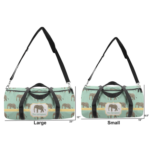 Elephant Duffle Bag Small and Large