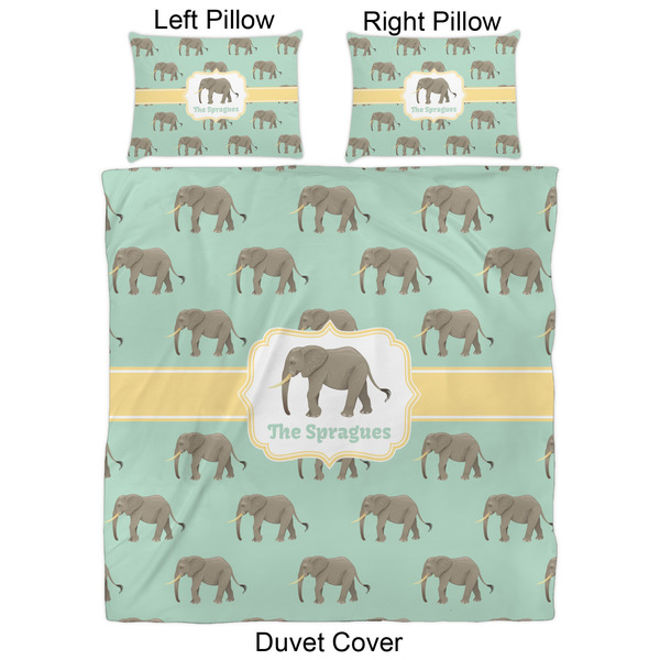 Elephant Duvet Cover Set - Queen - Approval