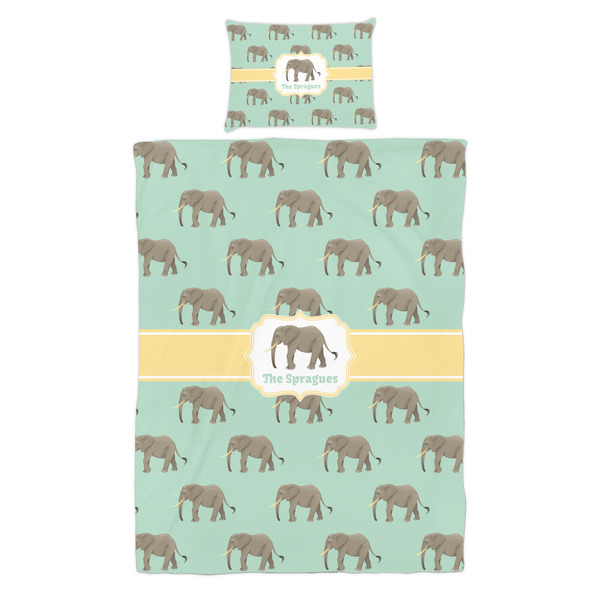 Elephant Duvet Cover Set - Twin - Alt Approval