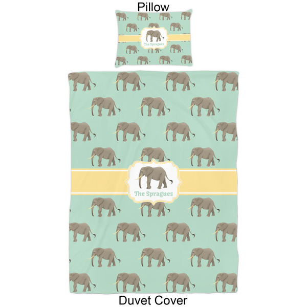 Elephant Duvet Cover Set - Twin - Approval