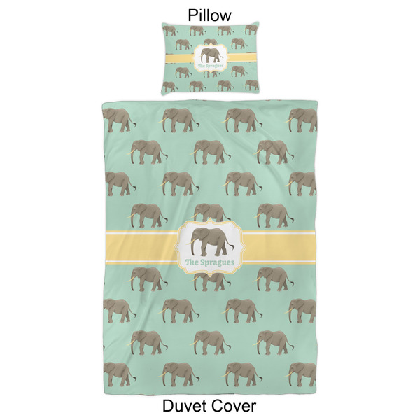 Elephant Duvet Cover Set - Twin XL - Approval