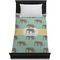 Elephant Duvet Cover - Twin - On Bed - No Prop