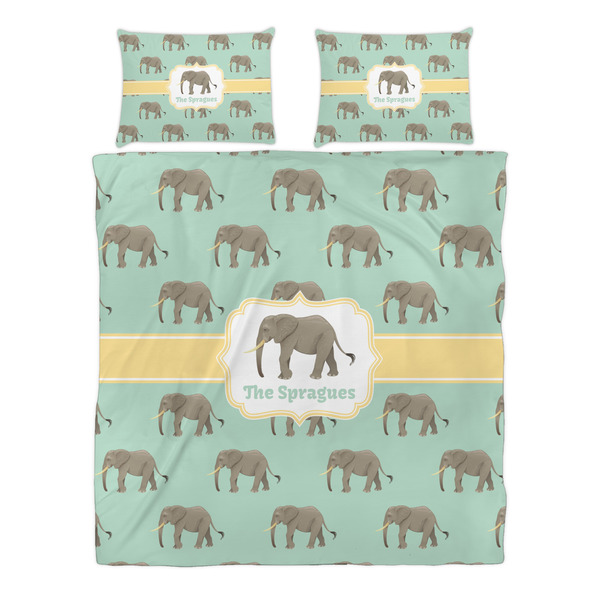 Elephant Duvet cover Set - Queen - Alt Approval