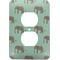 Elephant Electric Outlet Plate