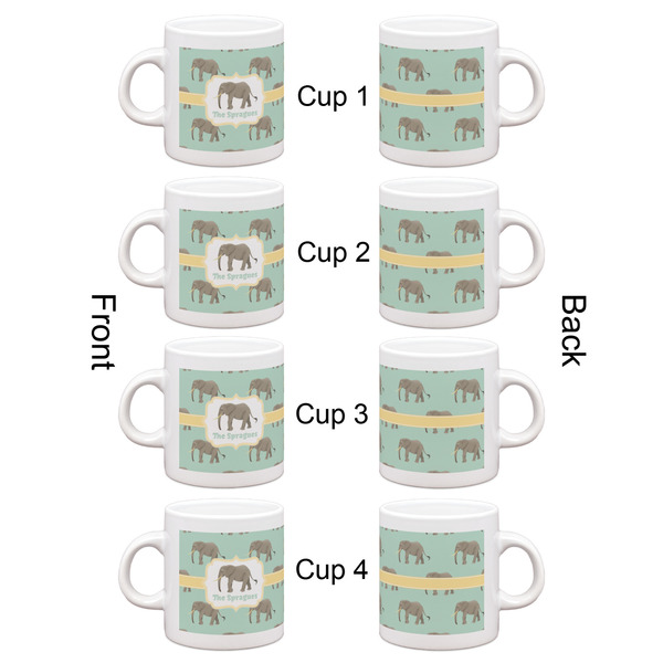 Elephant Espresso Cup Set of 4 - Apvl
