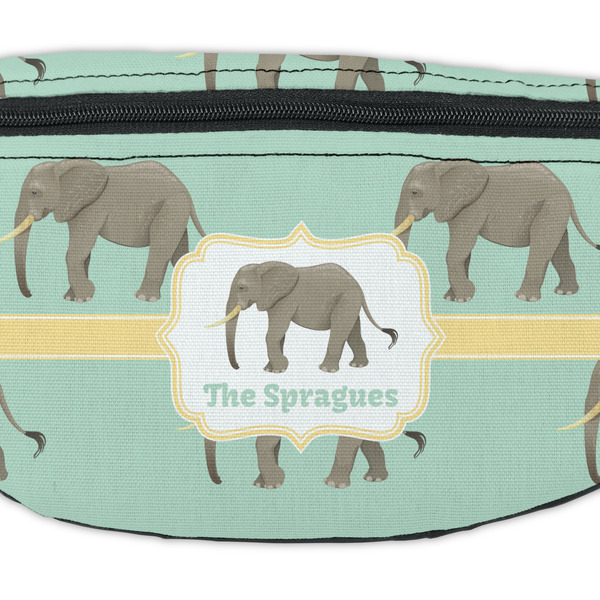 Elephant Fanny Pack - Closeup