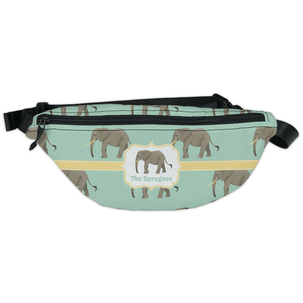 Custom Elephant Fanny Pack - Classic Style (Personalized)