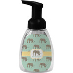 Elephant Foam Soap Bottle - Black (Personalized)