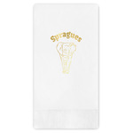 Elephant Guest Napkins - Foil Stamped (Personalized)