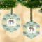Elephant Frosted Glass Ornament - MAIN PARENT