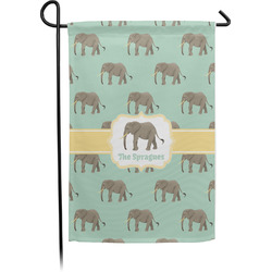 Elephant Garden Flag (Personalized)