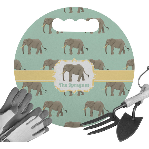 Custom Elephant Gardening Knee Cushion (Personalized)
