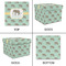 Elephant Gift Boxes with Lid - Canvas Wrapped - Large - Approval