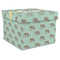Elephant Gift Boxes with Lid - Canvas Wrapped - X-Large - Front/Main
