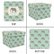 Elephant Gift Boxes with Lid - Canvas Wrapped - XX-Large - Approval