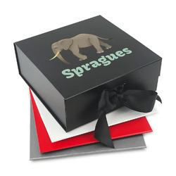 Elephant Gift Box with Magnetic Lid (Personalized)