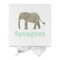 Elephant Gift Boxes with Magnetic Lid - White - Approval