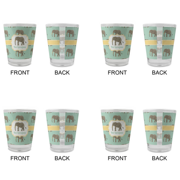 Elephant Glass Shot Glass - Standard - Set of 4 - APPROVAL