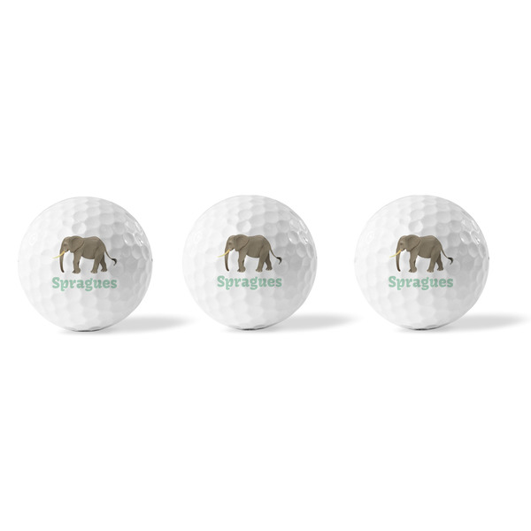 Elephant Golf Balls - Generic - Set of 3 - APPROVAL