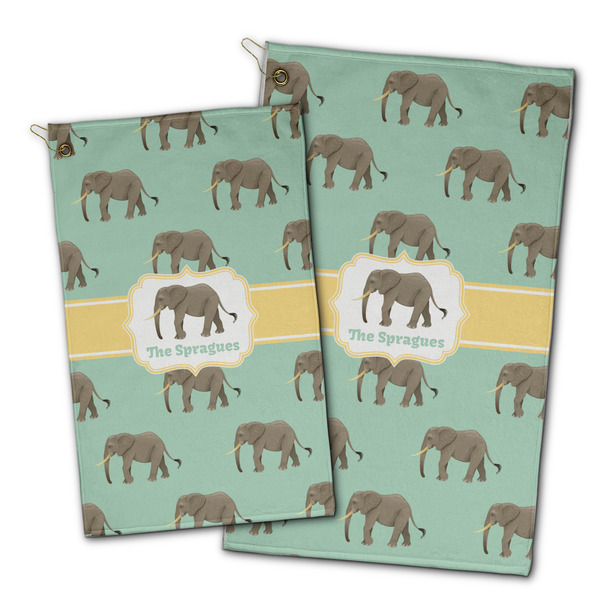 Elephant Golf Towel - PARENT (small and large)