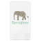 Elephant Guest Napkin - Front View