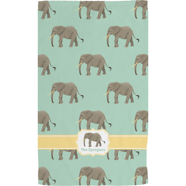 Elephant Hand Towel (Personalized) Full