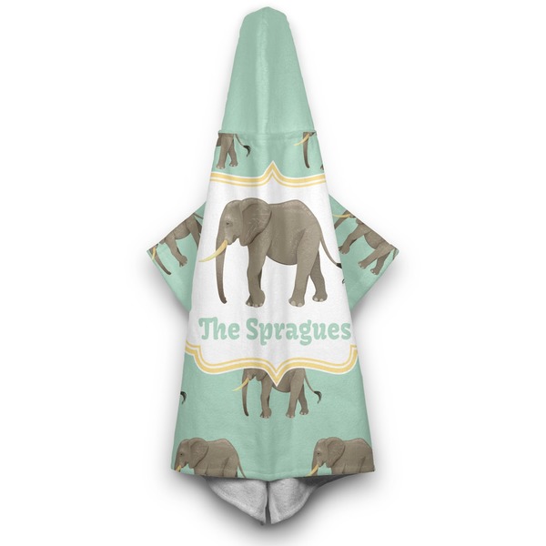Elephant Hooded Towel - Hanging