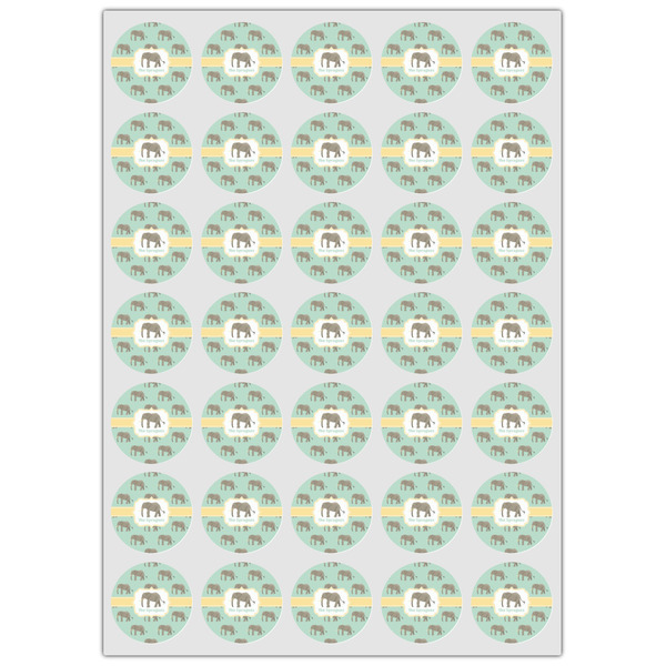 Elephant Icing Circle - XSmall - Set of 35