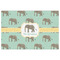 Elephant Indoor / Outdoor Rug - 4'x6' - Front Flat