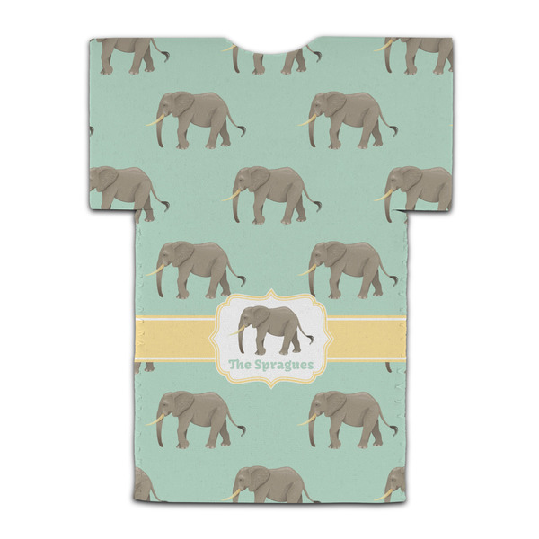 Elephant Jersey Bottle Cooler - BACK (flat)